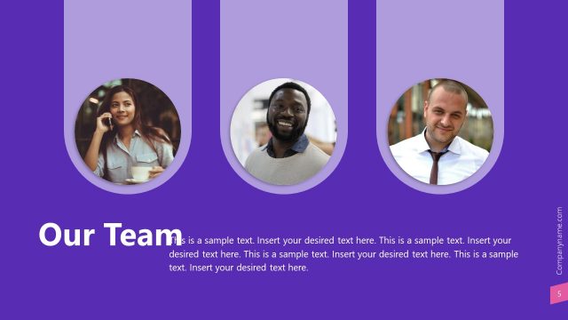 Project Team Template Design