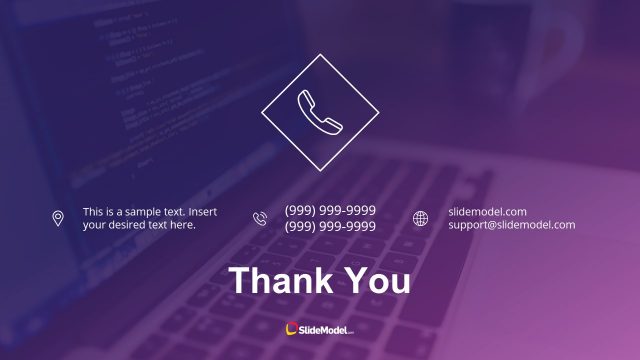 Company Contact PowerPoint Slide