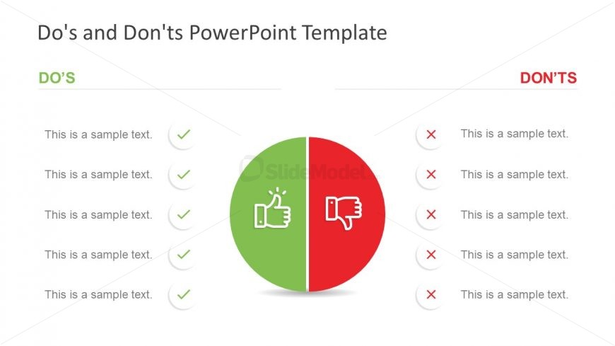 PPT Thumbs Up and Down
