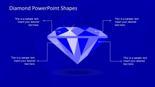 Slide of Diamond Shape 