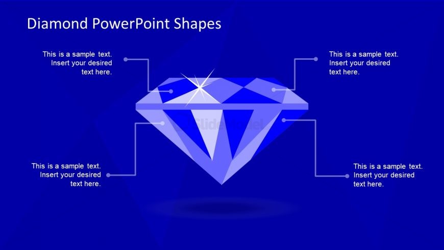 Slide of Diamond Shape
