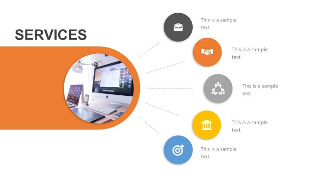 Slide of Services Options