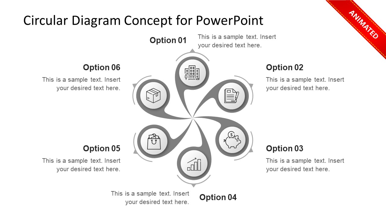 PowerPoint Animation Swish Diagram