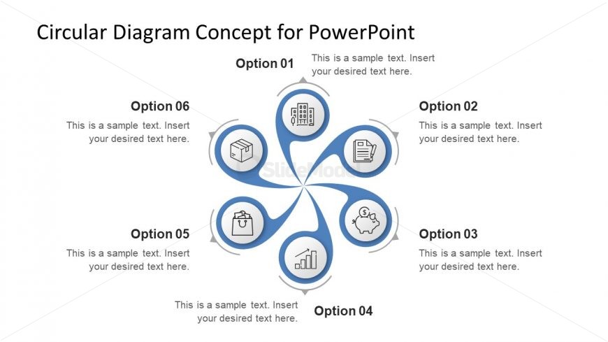 Infographic Template Swirl Design