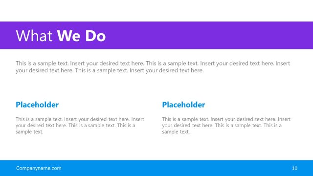 Business Solutions and Services Slide