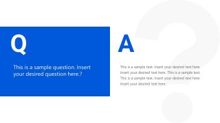 PowerPoint Slide of Questions and Answers