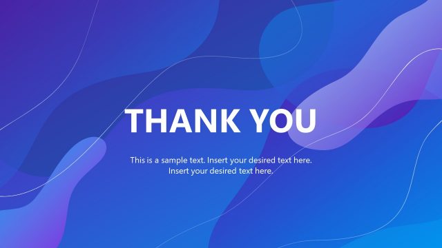 Inertia Thank You Slide Template