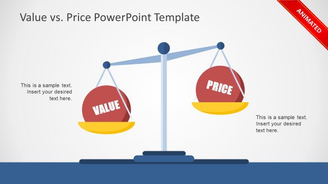 Value VS Price PowerPoint Template