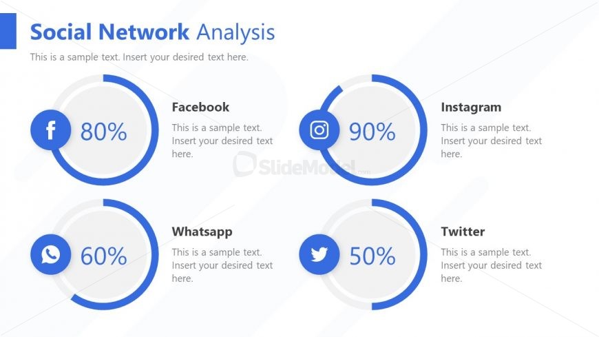 Social Media PowerPoint Charts