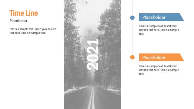 PowerPoint Timeline Presentation Vertical