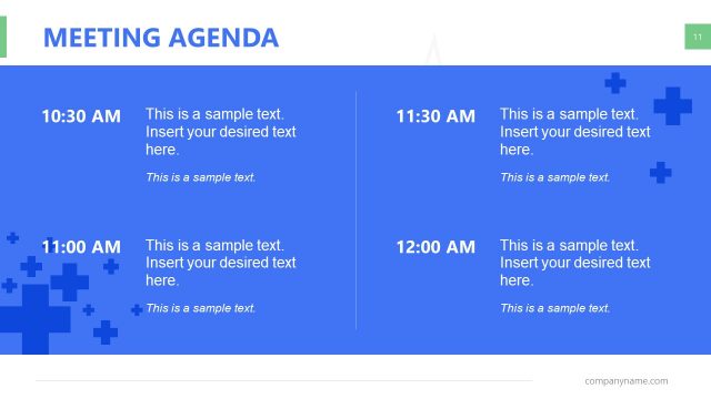 Meeting Agenda Pharma Template