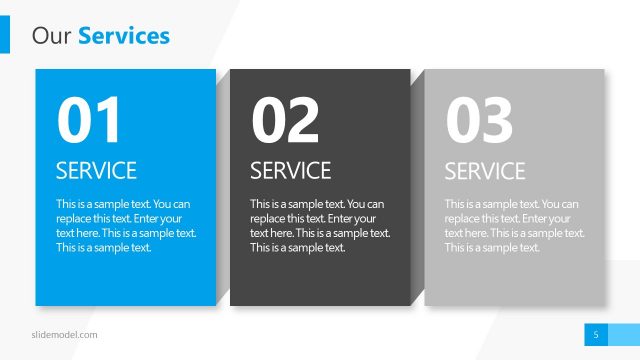 Comparison Doughnut Chart Template