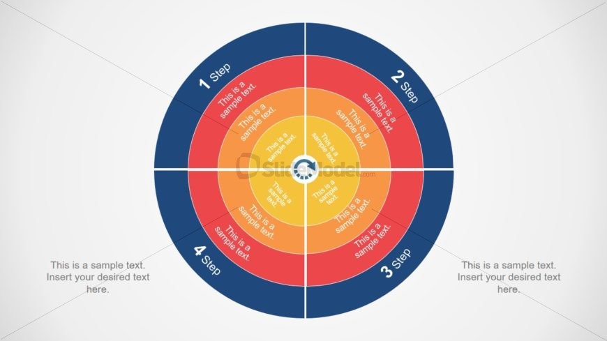 Circular PowerPoint Diagram with Core