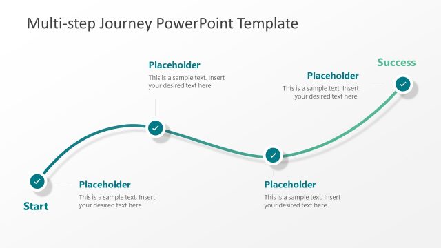 Journey PowerPoint Slope Shape