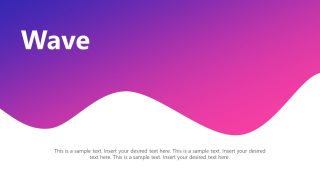 Waves PowerPoint Template Design