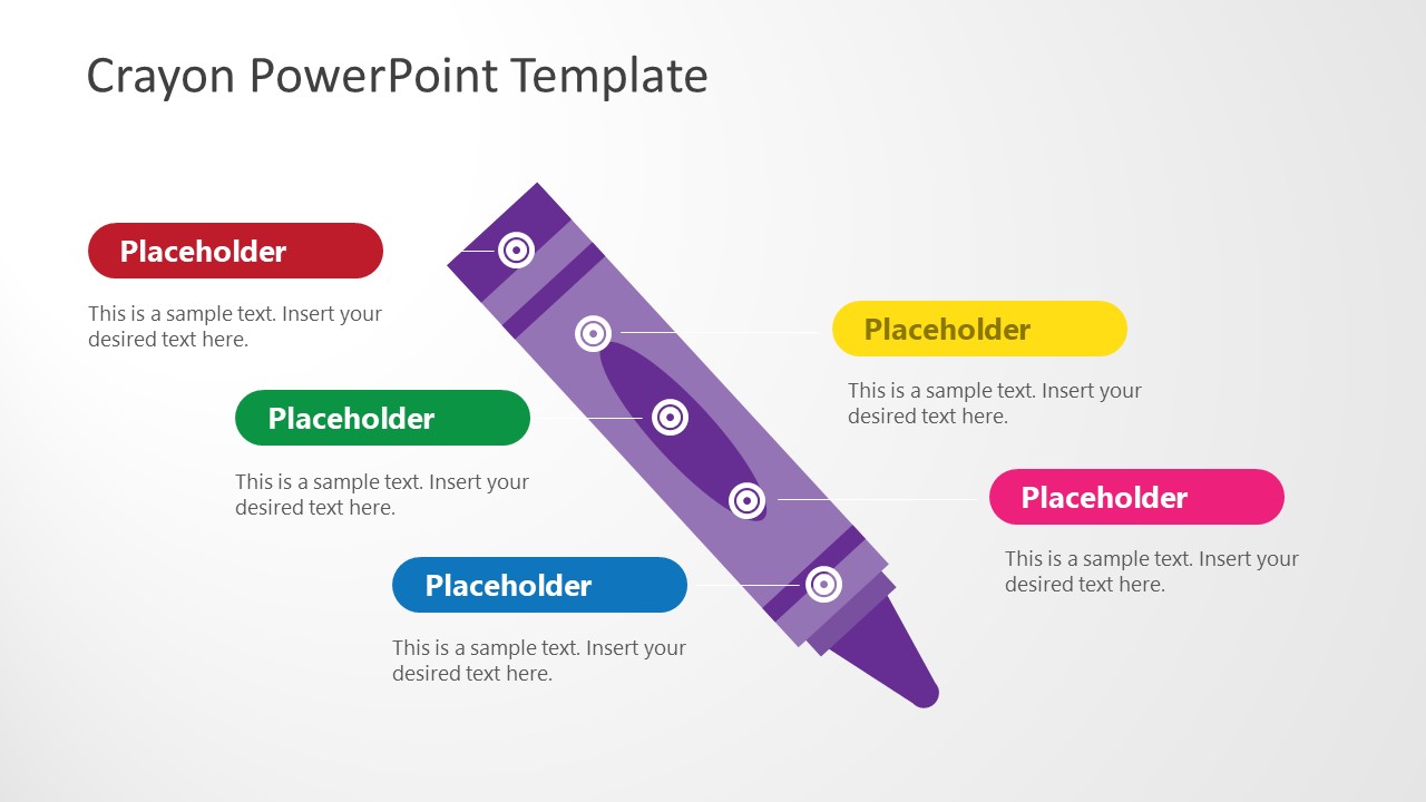 Crayon PowerPoint Template SlideModel