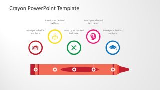 Infographics in Crayon Timeline