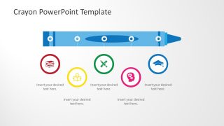 Horizontal Timeline Template Design