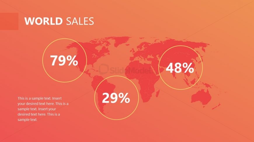 Sales and Marketing PowerPoint Map