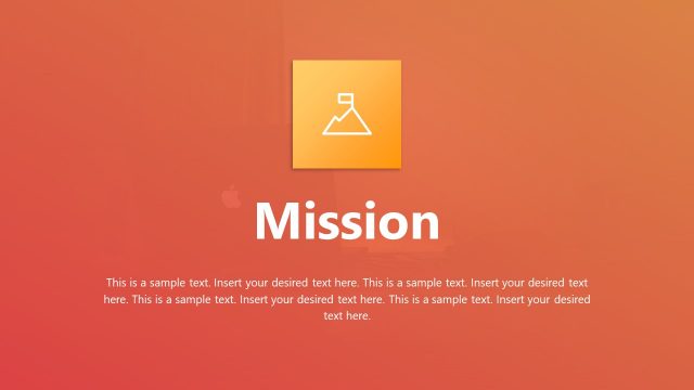 Business Mission Template Infographic
