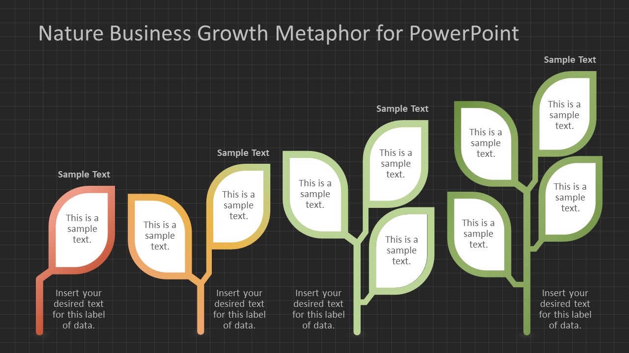 Business Growth Phase Plant Metaphor Template