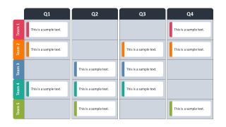 Editable Columns Slide Design for Agile Planning