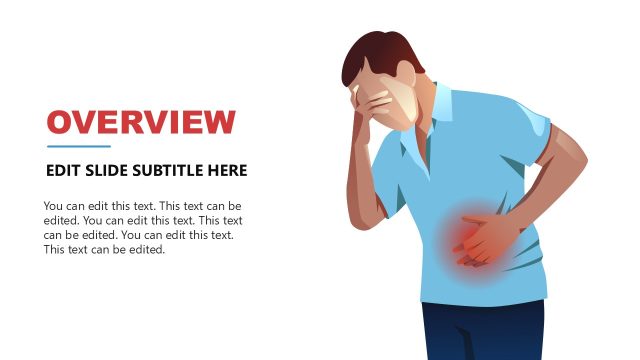 Overview PPT Slide – Colon Cancer Template