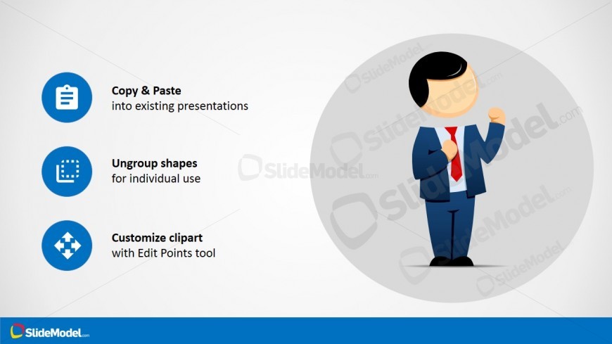 Personal Defense Cartoon Clipart for PowerPoint