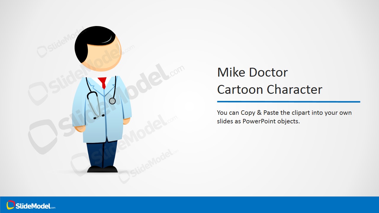 Mike Cartoon Character Doctor Clipart