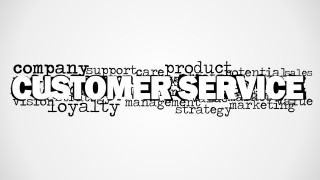 Customer Service Word Cloud Picture