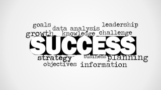 Success Word Cloud Image for PowerPoint