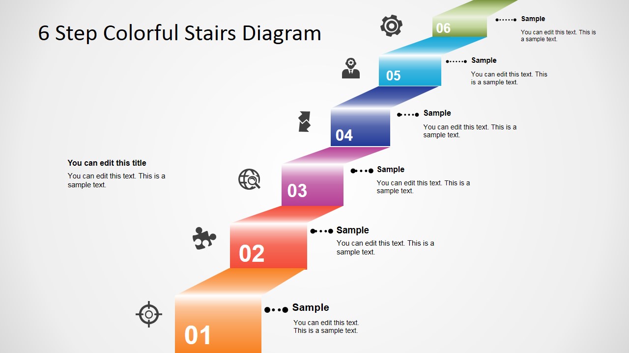 6-step-colorful-stairs-diagram-for-powerpoint-slidemodel