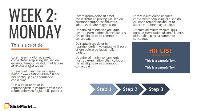 30 60 90 Days Plan Presentation Template