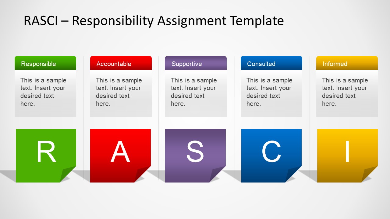 Simple RASCI Presentation Template - SlideModel