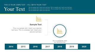 Bar Chart Graphic Icons PPT