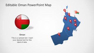 Oman PowerPoint Map Presentation