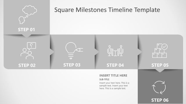 PowerPoint Diagram of Timeline and Milestones