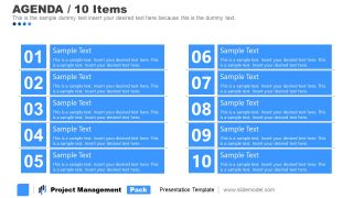 Contents Agenda 4 Project Management 