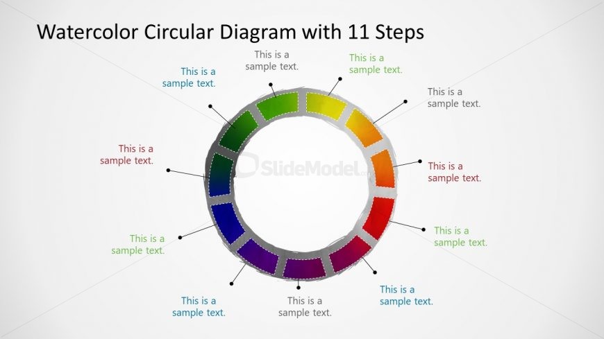 Watercolor Template Design Ring