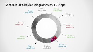 Presentation of Watercolor Design Step 5