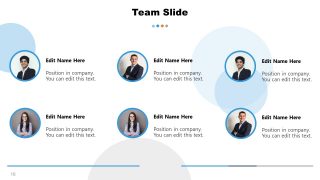 PowerPoint Team Presentation Slide 