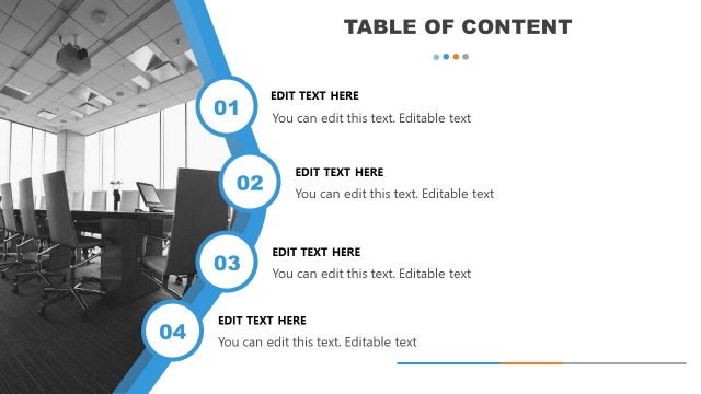 Minimal Design Agenda PowerPoint