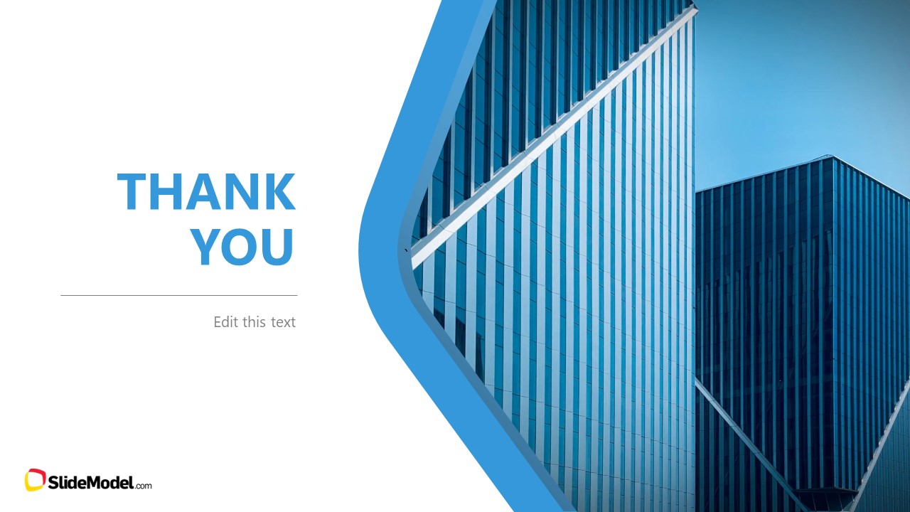 Minimalist Slide Of Thank You PowerPoint SlideModel