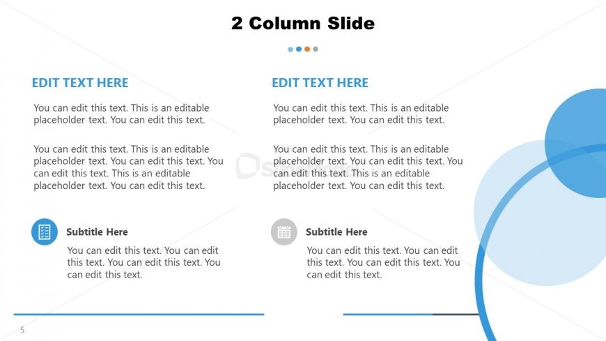 General Purpose Column PowerPoint 