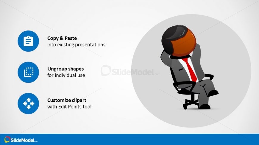 Malcom Character Template Slide for Presentation