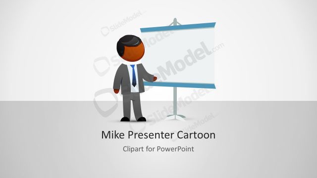 Malcom Presenter PowerPoint Character