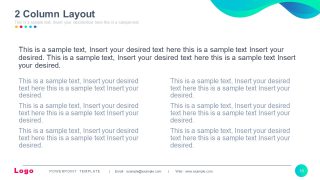 Editable Multi-Purpose Template - Twp Columns Layout 