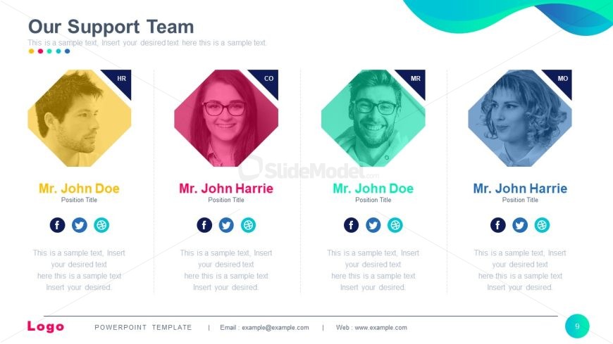 Customizable Modern Multi-Purpose Template