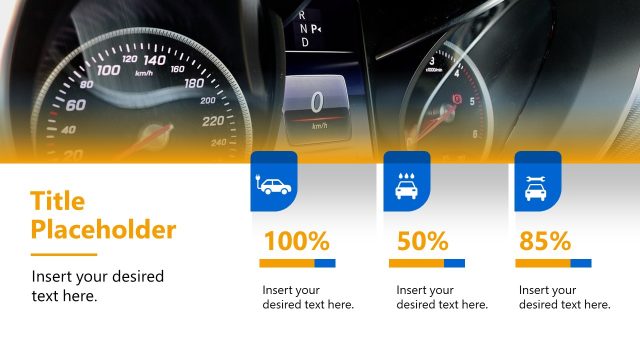 Luxury PowerPoint Presentation Slide with Infographics