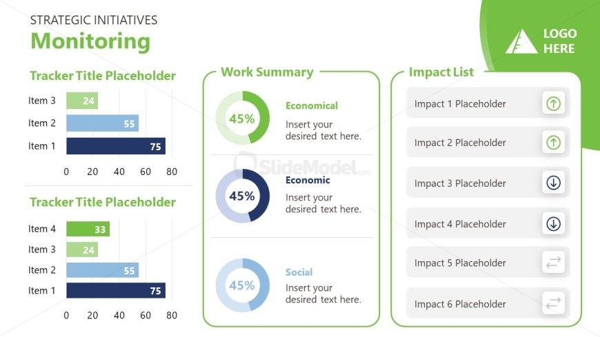 Monitoring Slide for PPT Template